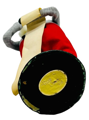 Byers Choice Working Santa Pencil List 1985 Bumpy Base 13 inch Suspenders - Picture 8 of 10
