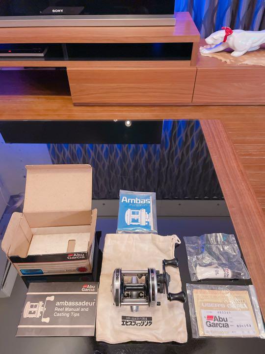 【新品未使用】Abu Garcia Ambassadeur5500C箱付属品付き Yahoo!オークション -「(展示 訳あり アウトレット 未使用 美品