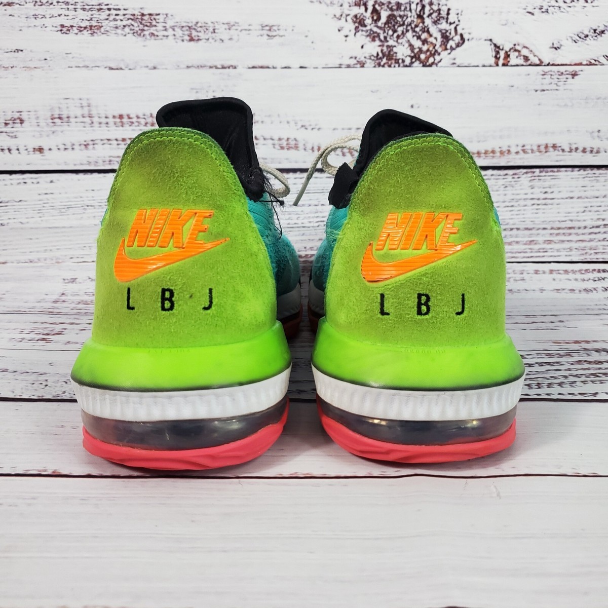 lebron 16 neon