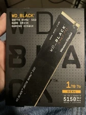 WD WD_BLACK SN770 NVMe 1TB Internal Solid State Drive - Black (WDS200T3X0E)