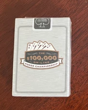 The $100,000 Poker Championship Playing Cards (NEW, SEALED)