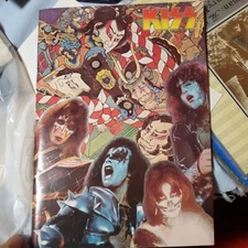KISS First JAPAN TOUR 1977 Book PROGRAM Vintage Japan Import