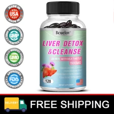 Liver Detox & Cleanse Capsules - Supports Liver And Gallbladder Health