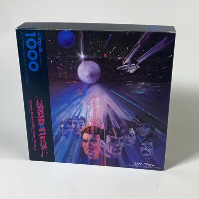 1993 Star Trek Undiscovered Country Jigsaw Puzzle Robert Peak Vintage