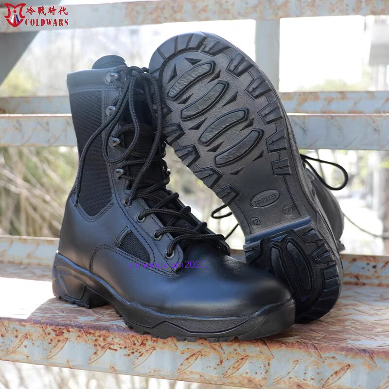 Russian Army Original New VKBO2.0 Black Combat Boots Leather