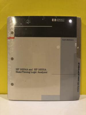 HP 16555-97005 16554A/16555A State/Timing Logic Analyzers User's Reference