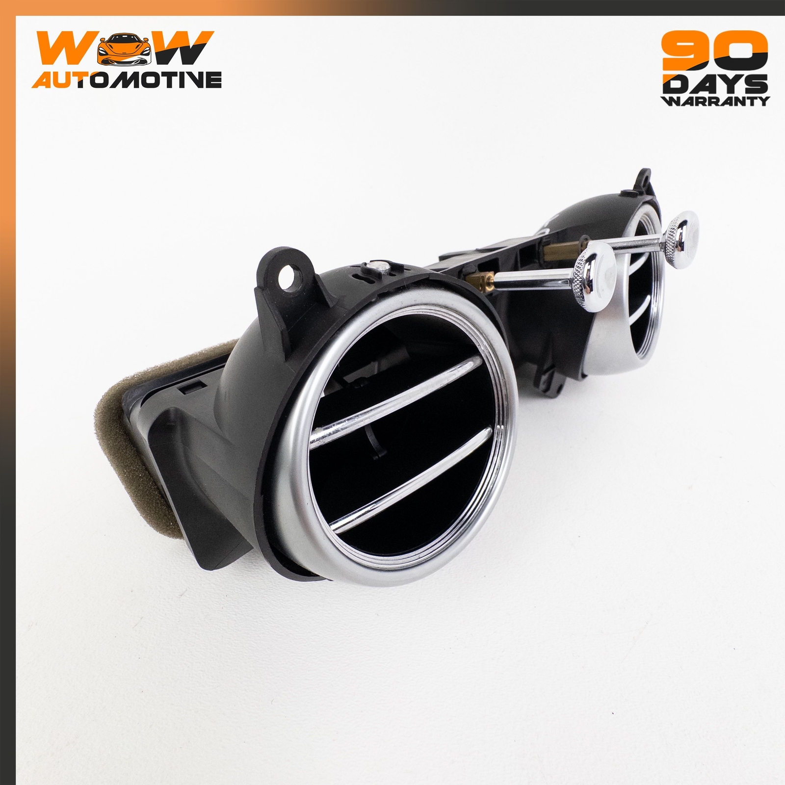 06-13 BENTLEY CONTINENTAL GTC FLYING SPUR DASHBOARD AIR VENT PANEL BLACK OEM