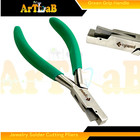 Solder Cutting Pliers Jewelry Making Soldering Cutters Metal Forming Tool-Green