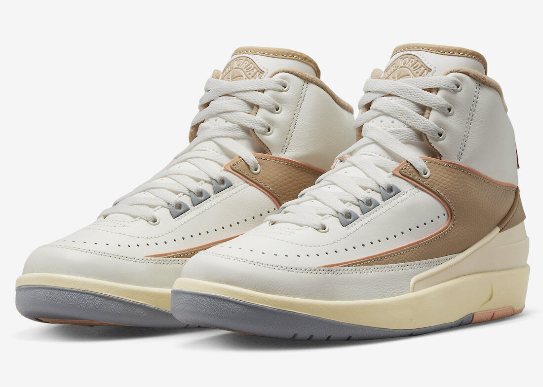 Женские кроссовки Nike Air Jordan 2 Retro Craft Sunset Haze в стиле ретро DX4400-118 размера