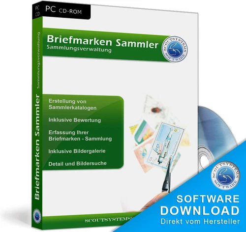 Briefmarken Sammlung, Sammler Software, Sammlerwert