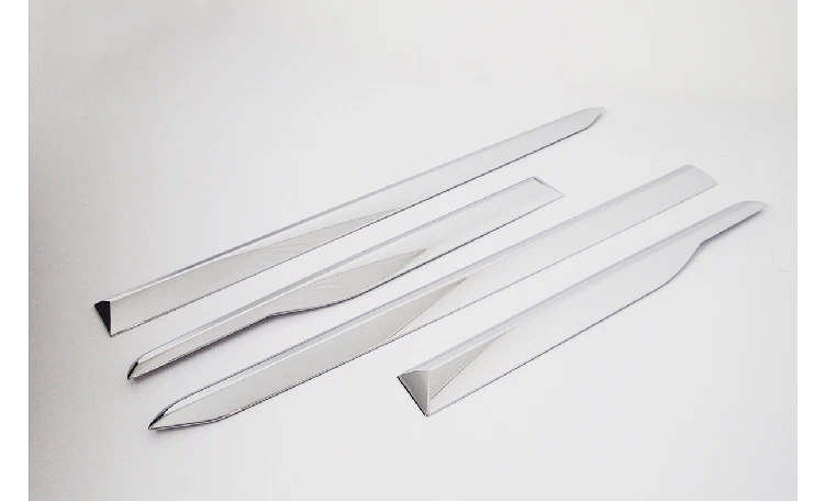 Falda lateral adorno inferior C988 cromo plata 8 piezas para Hyundai Santa Fe 2019~2021 Foto 2 de 4