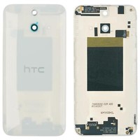 Original Htc One E8 Akkudeckel Back Cover Kamera Linse R&Uuml;Ckschale, Wei&Szli
