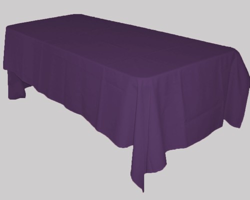 Mantel de mesa rectangular de color liso 100 % algodón egipcio 5 piezas - Imagen 13 de 19