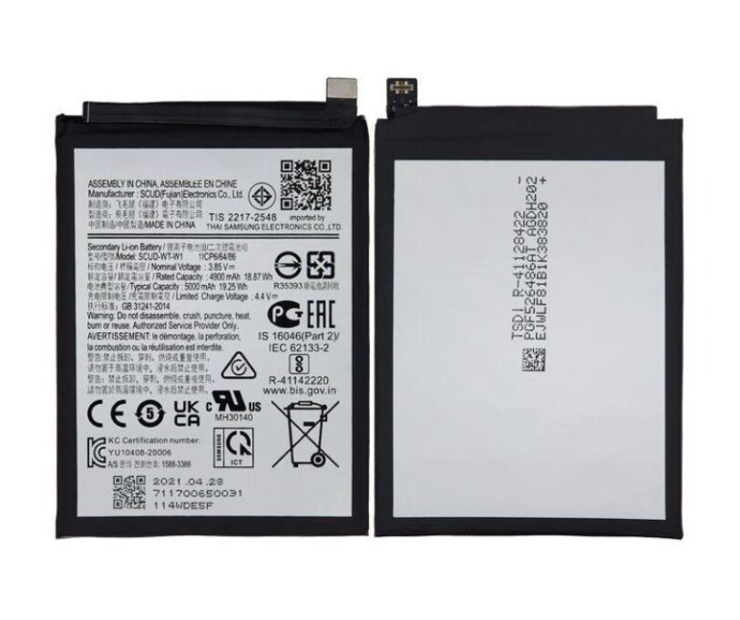 Battery Replacement for Samsung Galaxy A22 5G A226 SCUD-WT-W1 4900