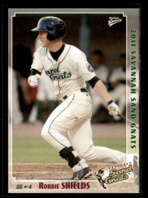 Robbie Shields 2011 Savannah Sand Gnats Team Set
