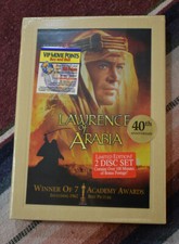 Lawrence of Arabia Limited Edition 2 Disc Set 40th Anniversary Unopened