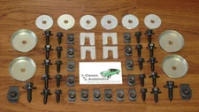 Front Inner Fender Hardware 52pc Kit 69 Camaro Wheelhouse wheel well skirt  