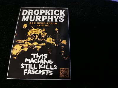 Dropkick Murphys Aufkleber/Sticker ! NEU! 