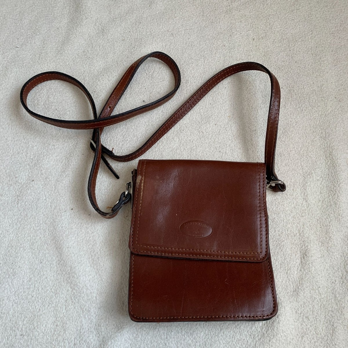 L\'artigiano Sorentino Vintage Leather Bag Backpack BRN4492D 352af3f8786a452667129ec7c0f109  main image 2
