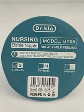Dr. Isla BPA Free Size S 0-3M Nursing Nipples New Sealed BY05