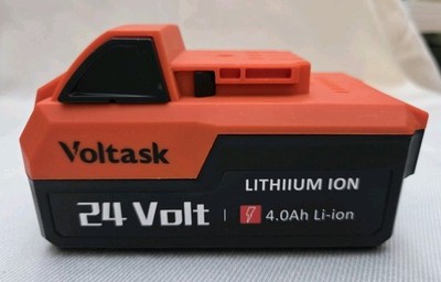 Voltask 24V 4.0Ah Battery B-20-4 Sun Joe Snow Joe Leaf Blower Trimmer NEW