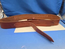  Triple K Cartridge AMMO Belt 740-XL- C 38 Gauge 25 Loops Brown Leather USA  TW