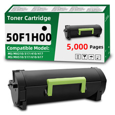 50F1H00 Toner Cartridge Compatible for Lexmark MS310 MS317 MS410 MS510 MS610