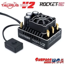 Rocket-RC 1/8 Taurus 220AMP V2 Competition Sensored ESC with Bluetooth