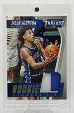 Jalen Johnson 2021-22 Panini Chronicles Draft Picks Gold Threads Patch /10