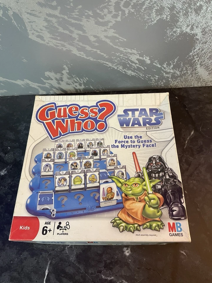 Guess Who Star Wars Edition Board Game MB Games 2008 Complete & GC - Image 2 of 4