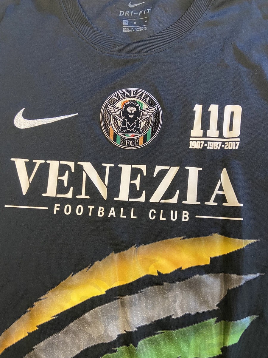 Mens NIKE Black “110th Anniversary” Venezia FC 2017/18 Home