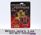 Red Bumblebee G1 Transformers 1985 Hasbro Action Figure NEW MOSC SEALED