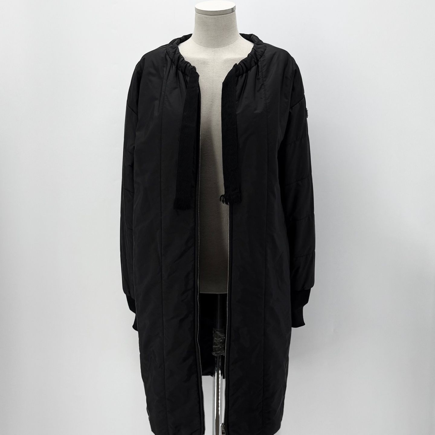 Prada Re-Nylon Women's Long Lightweight Padded Ja… - image 3