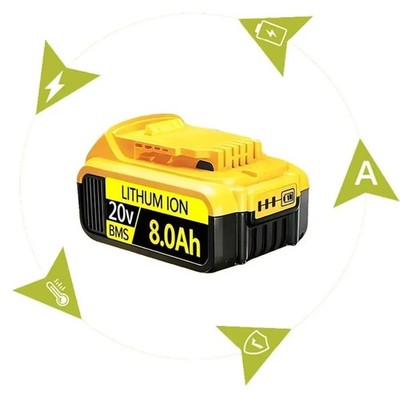 DEWALT FLEXVOLT 20V/60V 8,0Ah Akku Ersatzakku für DCB606 DCB609 Li-Ion