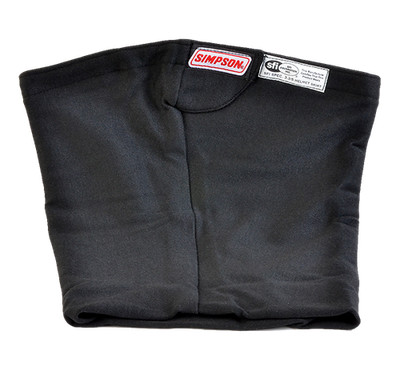 Simpson Racing 23014BK Nomex  Helmet Skirt (Large Opening) SFI 3.3/5 Black Each