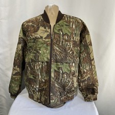 Vintage Cabelas Realtree Thinsulate Jacket Mens Large Quite Quilted Bomber