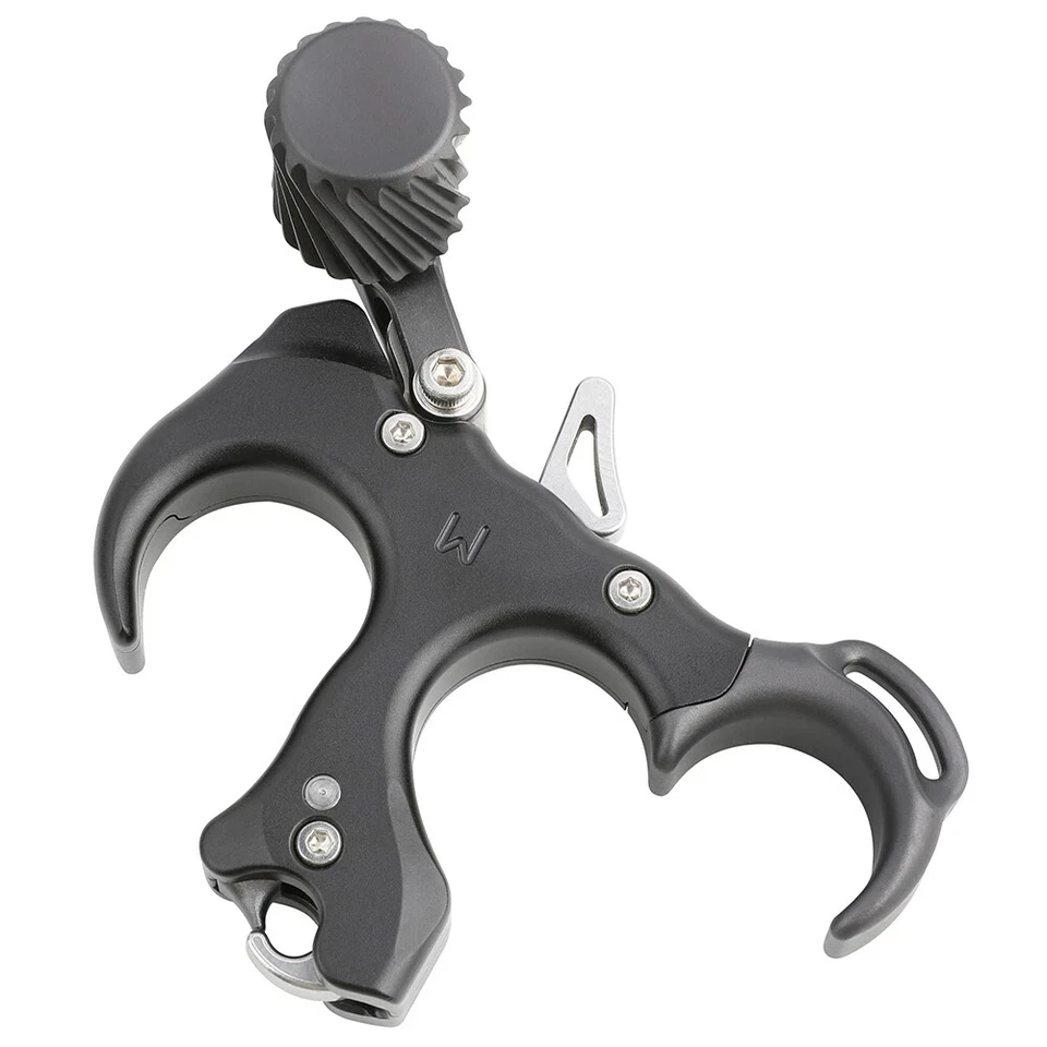 Nuevo arco compuesto ajustable de liberación de tiro con arco de 3 dedos ayuda a liberar pulgar Foto 4 de 4