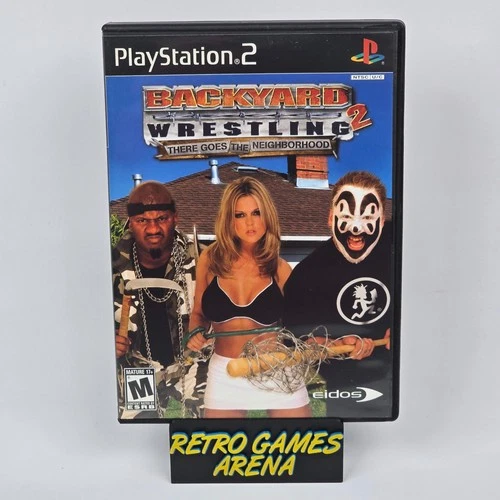 Backyard Wrestling 2: There Goes the Neighborhood (PlayStation 2 PS2) CIB