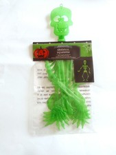 Halloween Skeleton Hanging Door Decoration Glow In Dark 3 Ft Posable Arms Legs