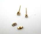 14K Yellow Gold .20 CTW Diamond Stud Earrings [E384] — photo 4