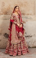 Pakistani Indian bridal Lehinga design Bharat/wedding dress.