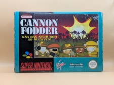 Cannon Fodder. SNES/Super Nintendo. PAL