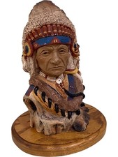 Mill Creek Studios Many Coups Native American Bust Limited Edition 3020