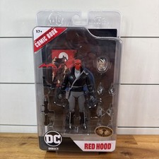 McFarlane DC Direct Page Puncher Red Hood Platinum Edition 6' Figure Ships Fast