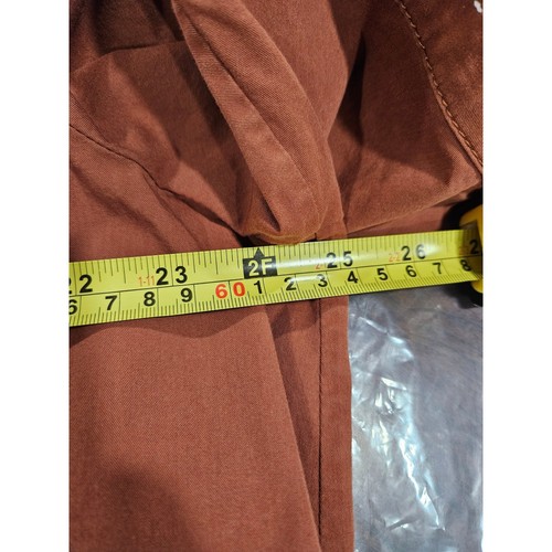 Lafayette 148 Shirt Dress Womens Brown Poplin Shift Size 2X XXL MSRP S450 - Picture 7 of 8