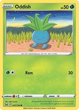Oddish Common SWSH11: Lost Origin 001/196 NM
