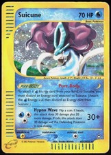 Suicune - H25/H32 - Pokemon Aquapolis Holo Rare Card MP on eBay