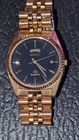 Vintage Seiko SQ Men's Watch black Dial 5y23-8A69