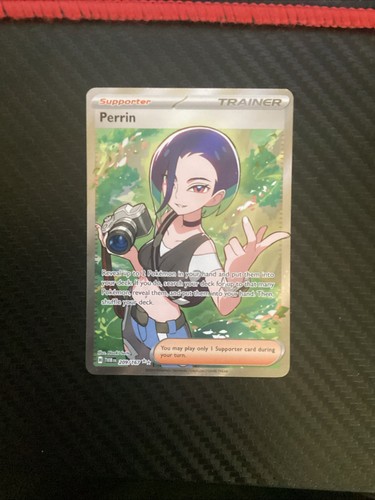 Pokemon TCG - Twilight Masquerade - Perrin Full Art - 209/167 NM