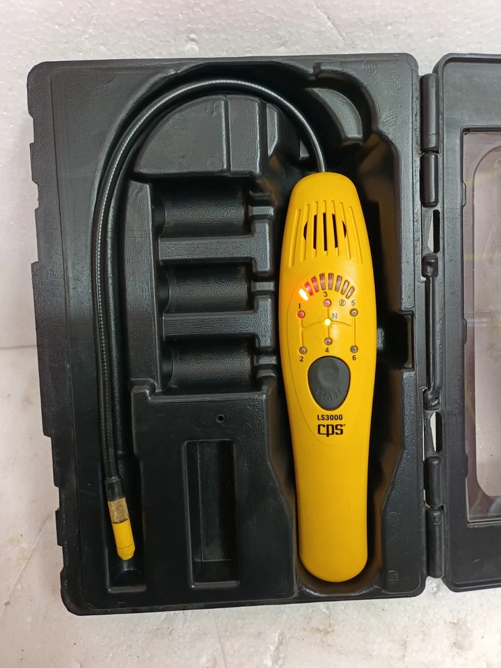 CPS LS3000 EL ELIMINADOR ELECTRÓNICO AUTOMÁTICO REFRIGERANTE BUSCADOR DE FUGAS DETECTOR Foto 2 de 4
